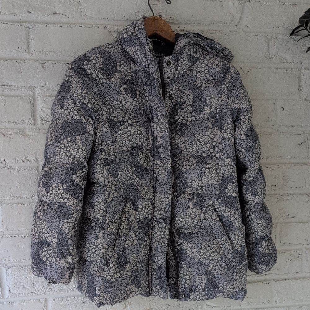 GAP Kid's Floral Puffer Jacket